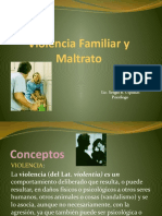 Violencia Familiar y Maltrato