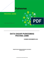 Data Dasar Puskesmas Jambi 2016