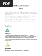 British Board of Film Classification | PDF | Cinema | Public Sphere