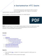 Cómo Crear Un Bootanimation HTC Desire