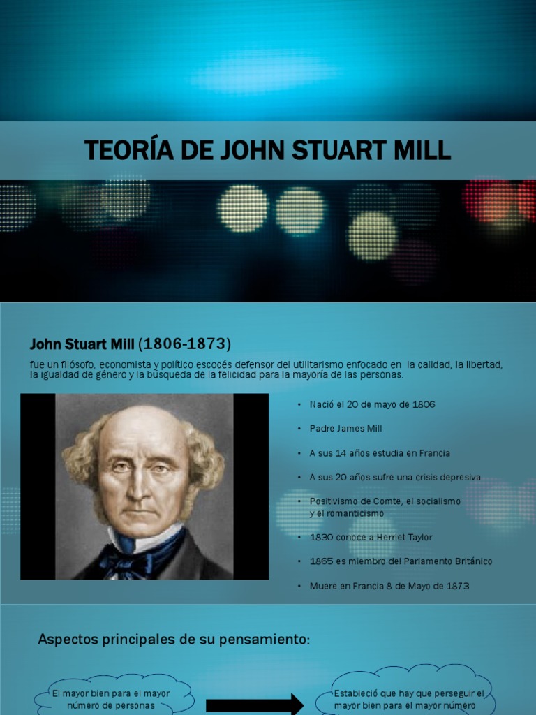 John stuart mill teoria_teorias