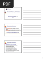 Funcion Renal y Urinalisis 2011