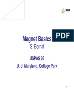 Magnet Basics: S. Bernal