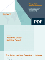 2018 Global Nutrition Report Launch Slide Deck