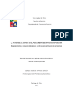 Sergio Hernán Infante La Teoria de La Justicia en El Pensamiento PDF