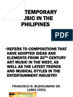 Contemporary Music in The Philipines