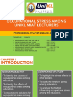 Occupational Stress Slides