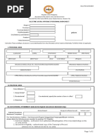 CSE-PR Application Form Instructions | PDF | Identity Document