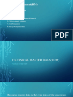 1.technical Master Data (TDM)