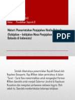 Kebijakan Pemerintah Hindia Belanda Di Indonesia