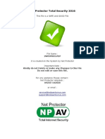 Net Protector Total Security 2016: This File Is A SAFE and GOOD File