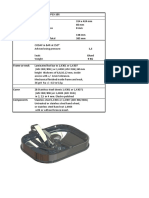 Technical File P13-105 Reference Dimensions 314 X 424 MM 60 MM 8 MM 138 MM 385 MM