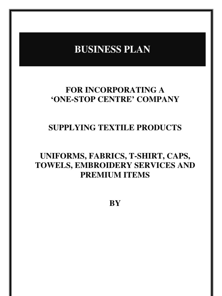 Business PlanCorporate Gift Sales Business Plan