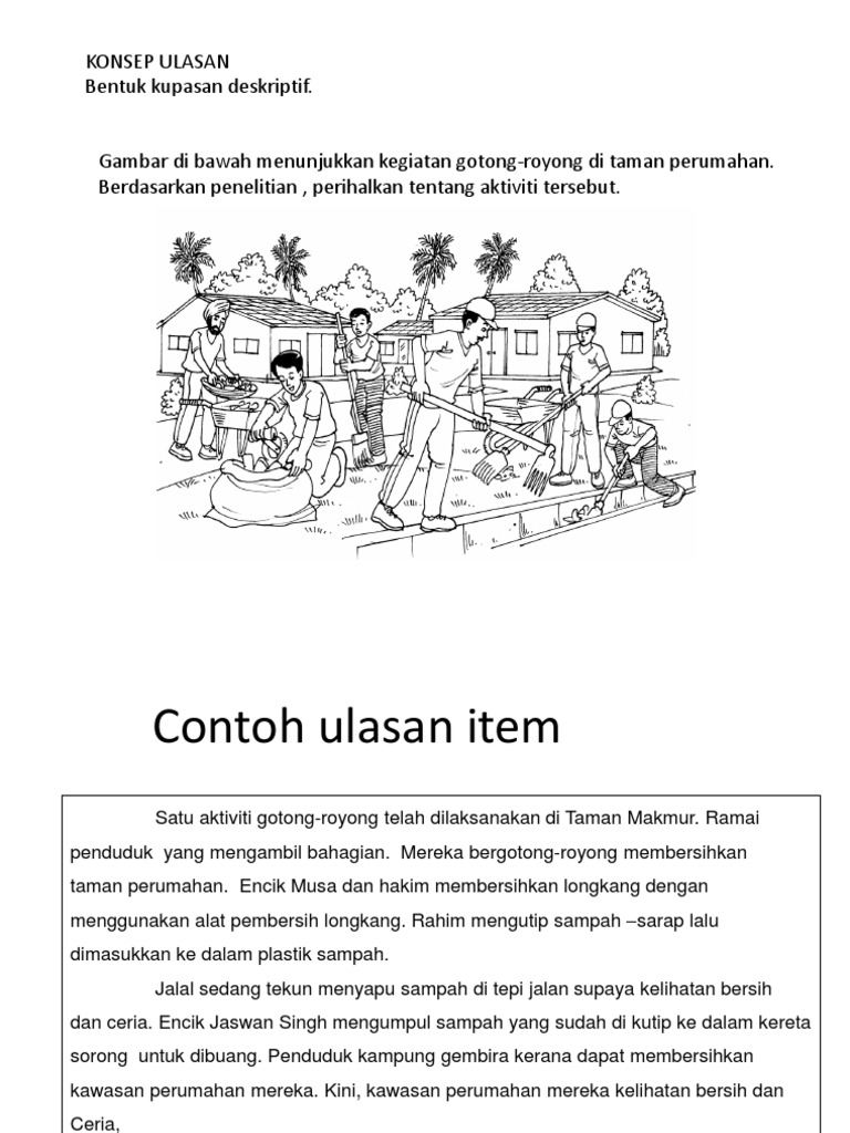 Ulasan Gotong Royong Pdf