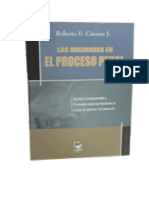 Las nulidades en el proceso penal y su relación con el auto apertorio de instrucción