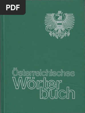 Osterreichisches Worterbuch 37 Aufl 1990