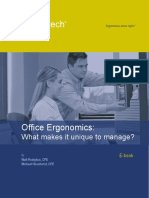 Office Ergonomics:: What Makes It Unique To Manage?