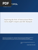 EUROPOL Exploring The Role of Instructional Material in AQAPs Inspire and ISIS Rumiyah