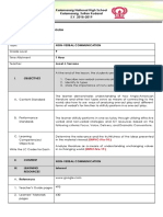 Non-Verbal Communication Lesson Plan