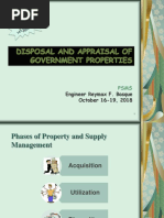 Disposal and Appraisal 2018 PDF