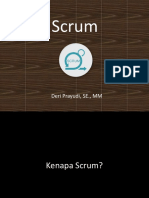 Pengenalan Manajemen Modern Dengan SCRUM