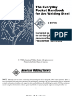 AWS - PHB-1-1994 The Everyday Pocket Handbook For Arc Welding Steel PDF