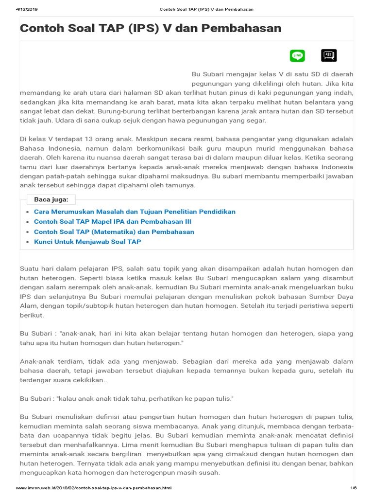 Contoh Soal Tap Pgsd Dan Pembahasannya Barisan Contoh Contoh Soal Tap Pgsd Dan Pembahasannya Barisan Contoh