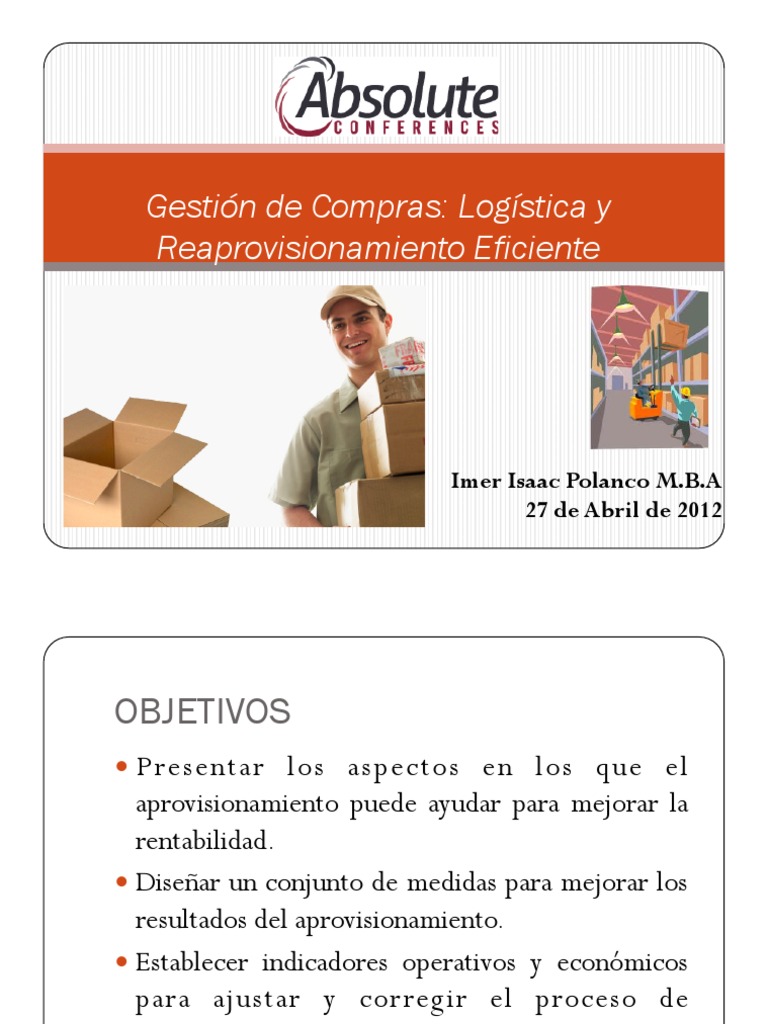 Gestión Eficiente de Compras y Logística | PDF | Logística | Calidad ...