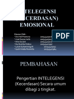 Intelegensi (Kecerdasan) Emosional Presentasi