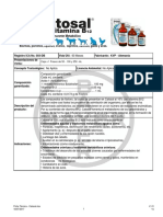 Catosal - Ficha Técnica PDF