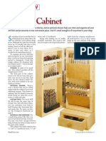 Drill Bit Cabinet