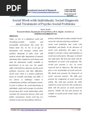 Social Work