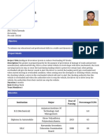 Shravan Prabhu Resume - Mechanical Engineer Seeking New Opportunities