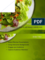 Salad PPT Template 0001
