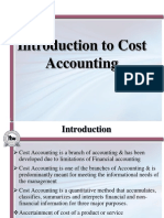 1.introduction To Cost Accounting PDF