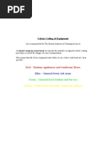 Hygiene Colour Coding Guidelines | PDF