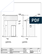 B Front Elevation C Left Elevation: Metal Sheet Roofing With Inlay Roof Drain Metal Sheet Roofing With Inlay Roof Drain