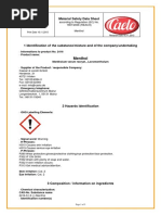 Mentol - Fisa tehnica