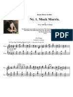 Grainger Mock Morris For Piano Concert Version