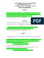 Imp Queestions For VLSI