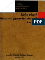 JUVAN MARKO Kako - Pisati - Literarno - Zgodovino - Danes PDF