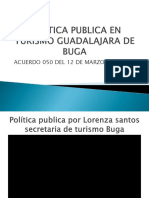 Política turismo Buga 2018