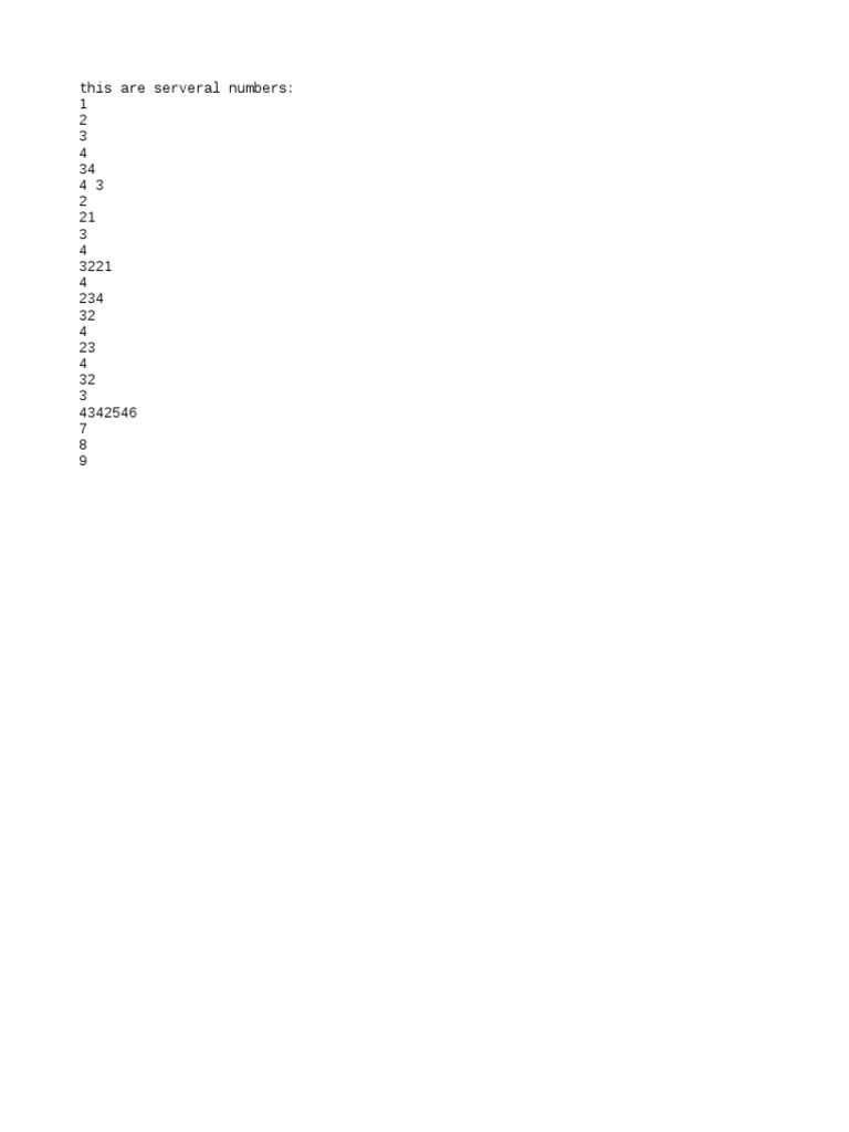 this-are-serveral-numbers-1-2-3-4-34-4-3-2-21-3-4-3221-4-234-32-4-23-4