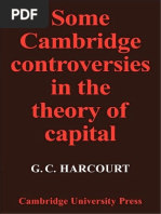 G. C. Harcourt - Some Cambridge Controversies in The Theory of Capital (1972) PDF