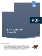 Historia Del Derecho Monografia