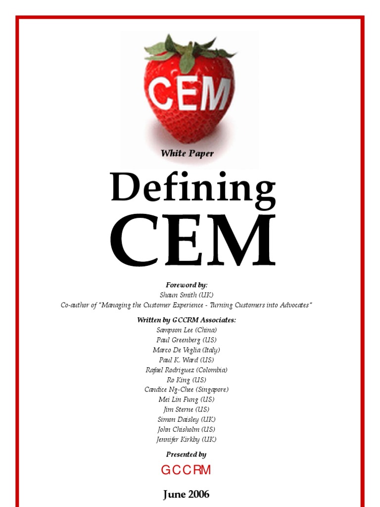Defining Cem | PDF