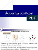 Ácidos carboxílicos fundamentales