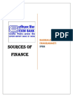 Sources of Finance: Baishalee Chakrabarti