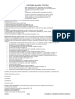 Contabilidad de costos: clasificación, generadores y estados financieros