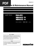 Dum Truck Komatsu hd465-7hd605-7 PDF